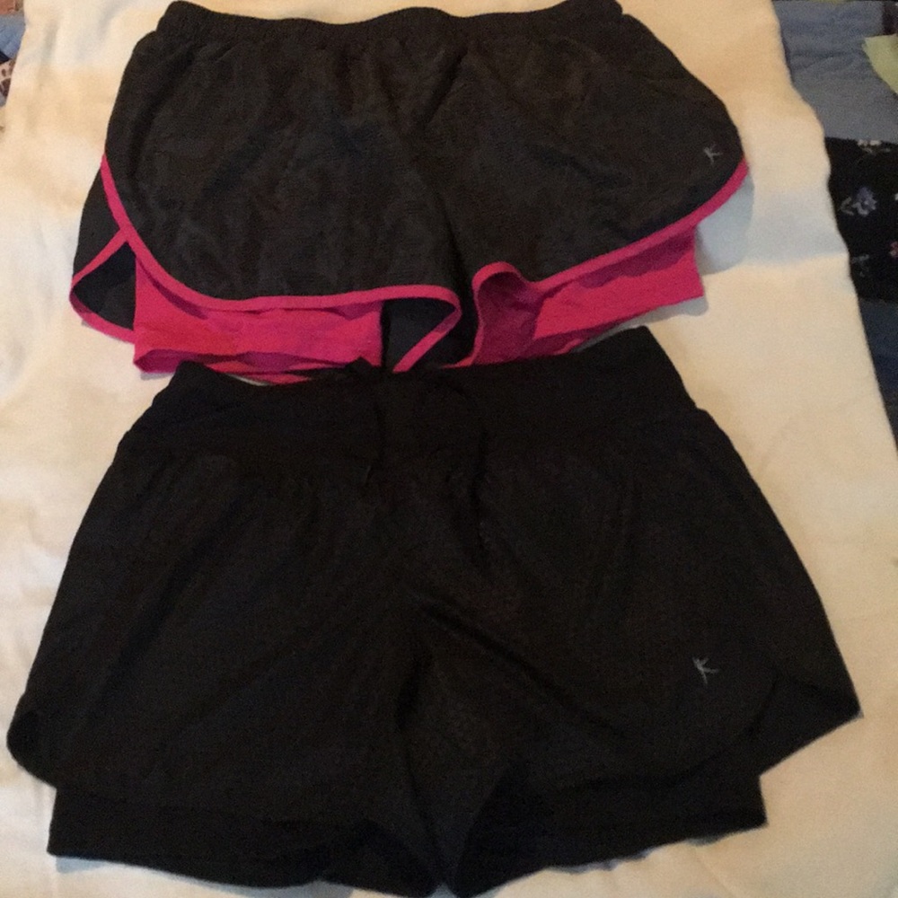 Set of 2 Danskin Now athletic shorts